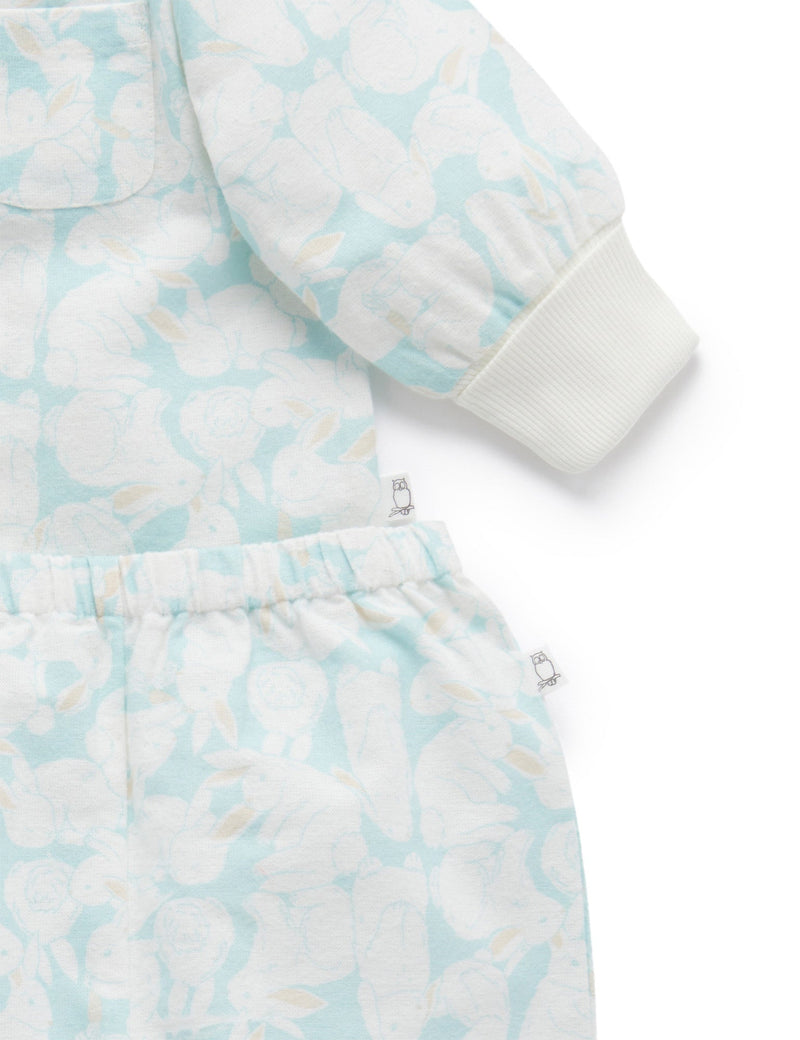 Flannelette PJ Set - Hop To It