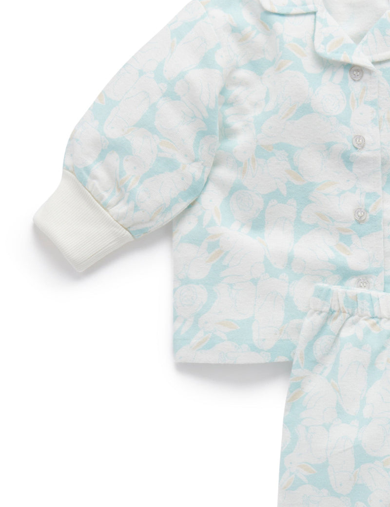 Flannelette PJ Set - Hop To It