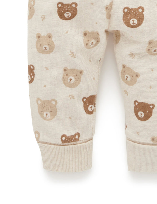 L/sleeve PJ Set - Sleep Bear Heads