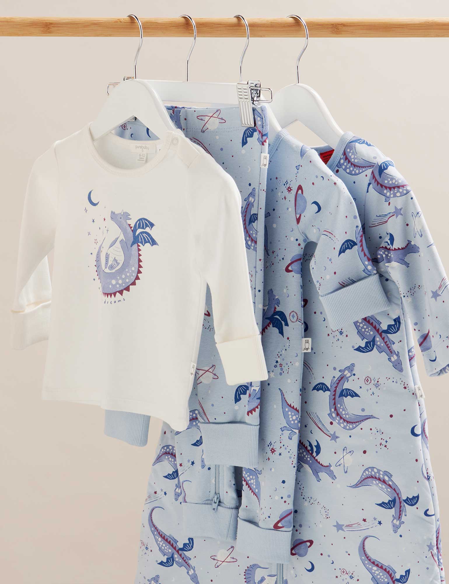 L/Sleeve Sleep Bag, TOG 3.0 - Dragon Dreams