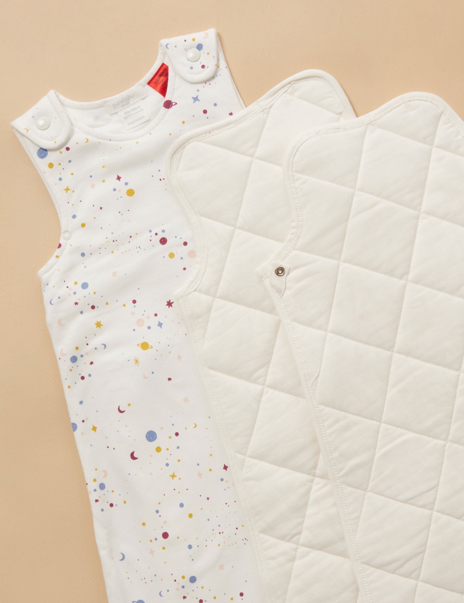 S/less Sleep Bag Multi Tog - Stardust