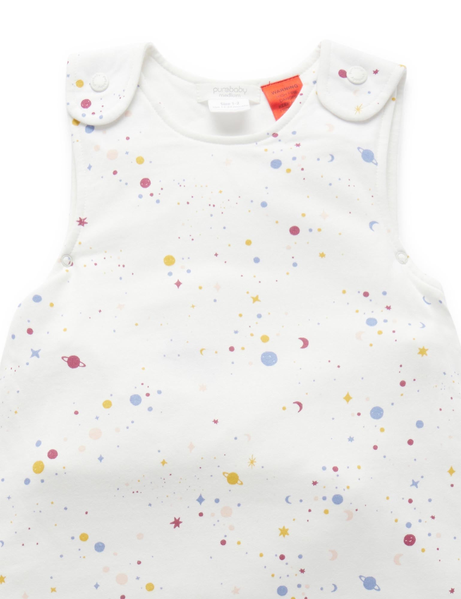 S/less Sleep Bag Multi Tog - Stardust