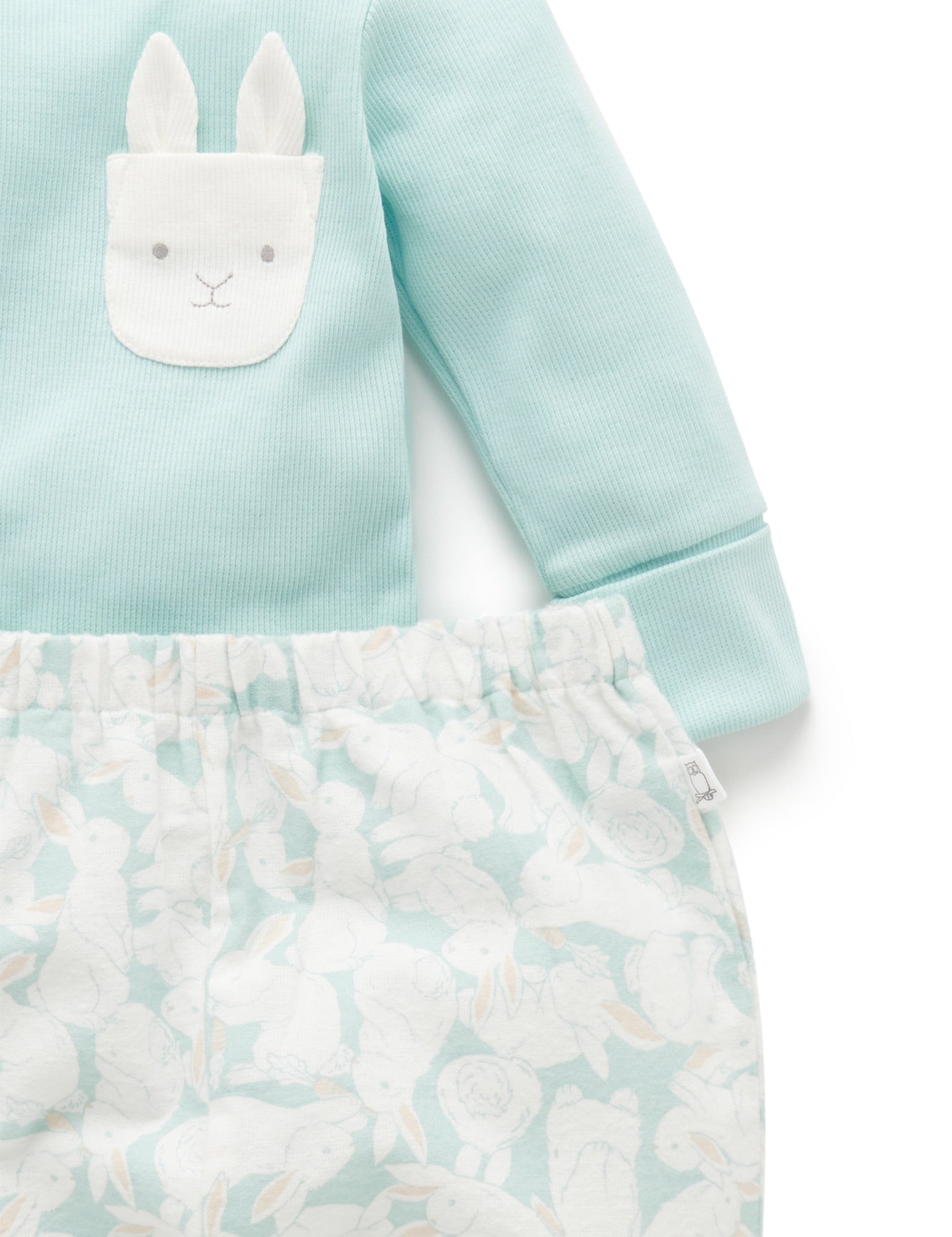 Mixed Flannelette PJ Set - Hop To It