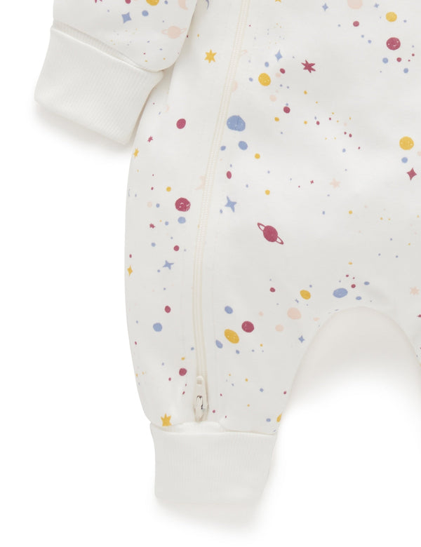 Padded Sleeve Onesie  - Stardust