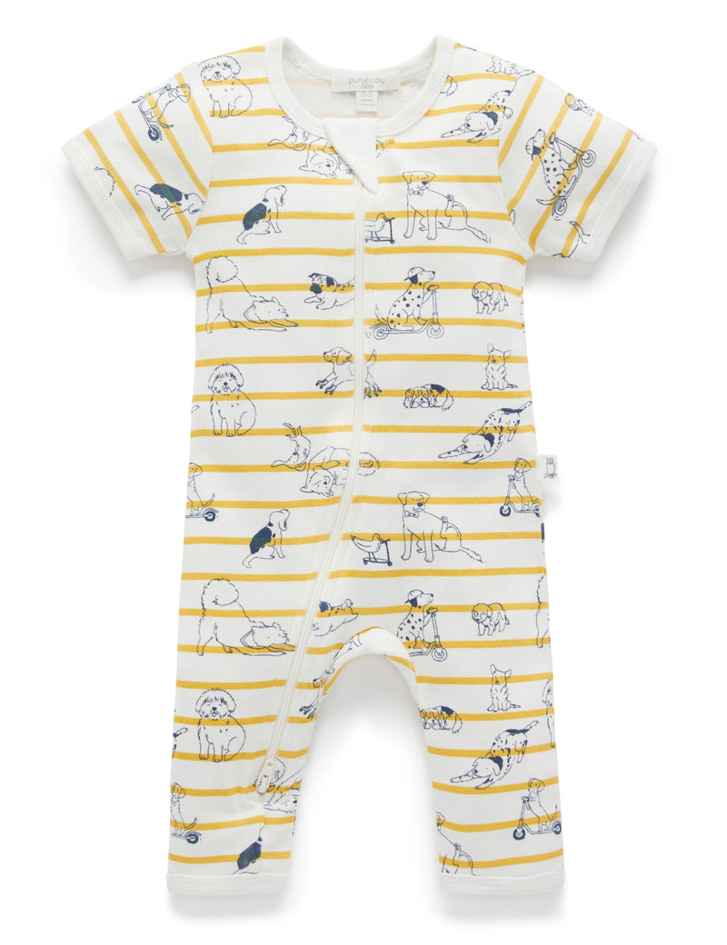 Zip Footless Sleepsuit - Best Friends