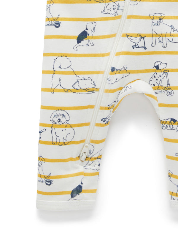 Zip Footless Sleepsuit - Best Friends