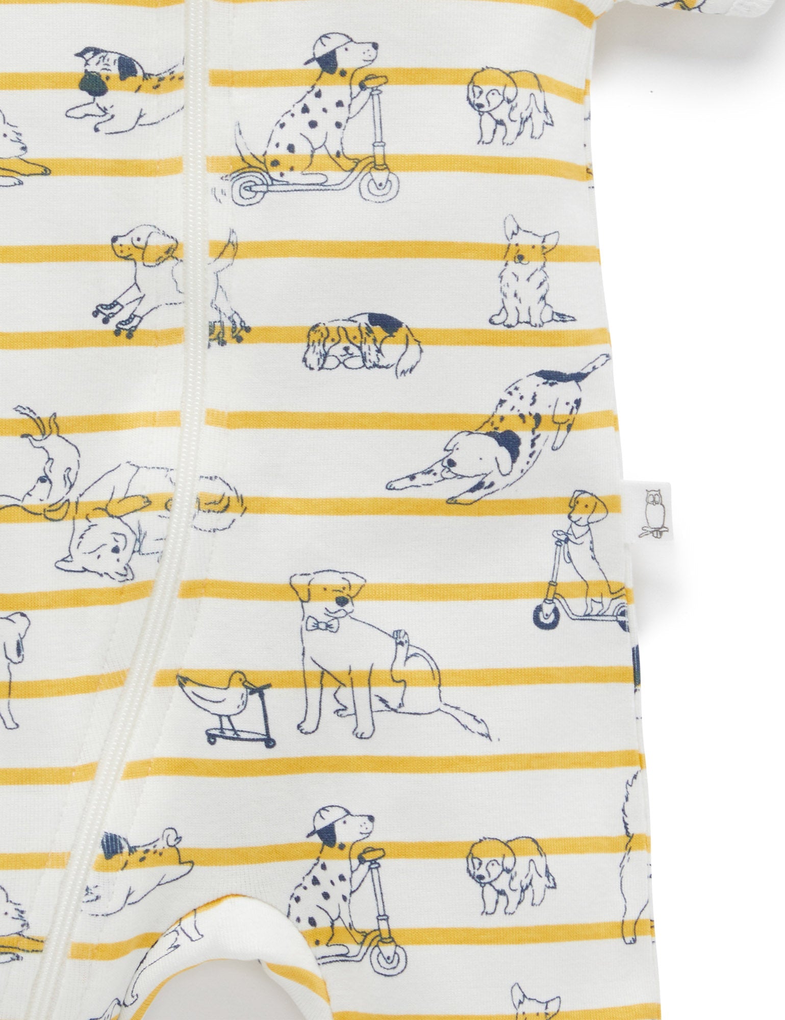 Zip Footless Sleepsuit - Best Friends