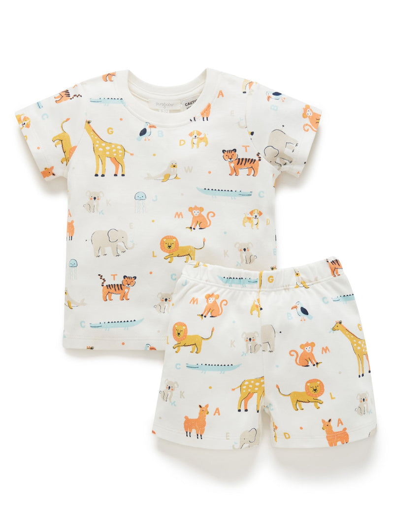 Matching Short PJ Set - Menagerie