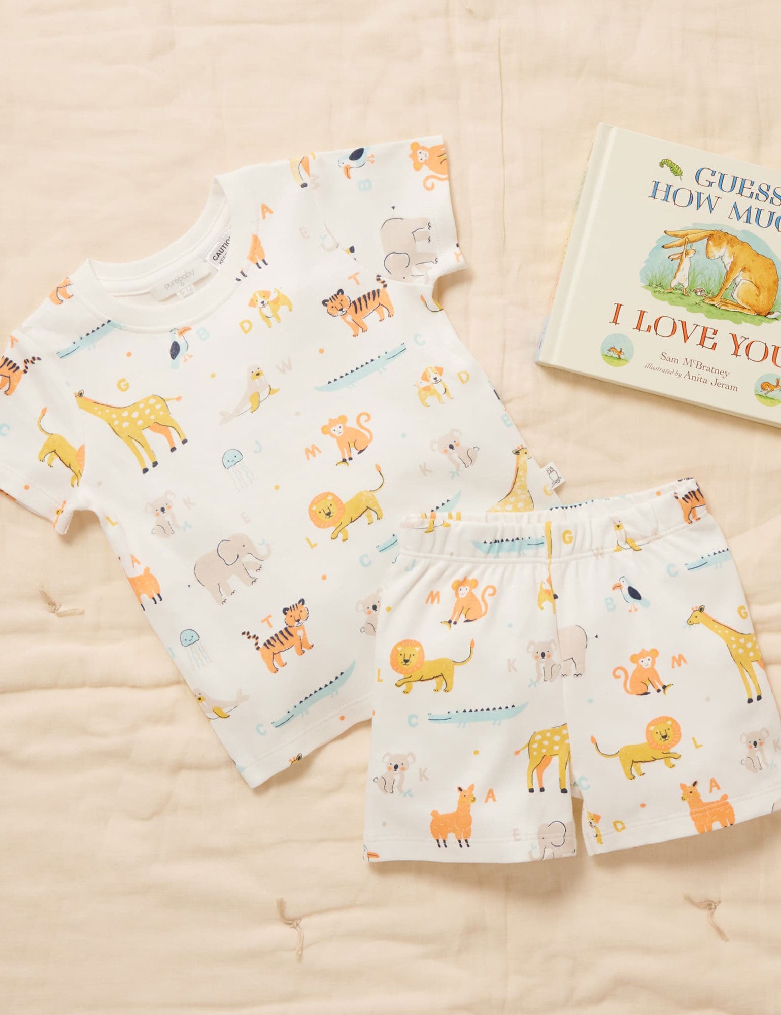Matching Short PJ Set - Menagerie