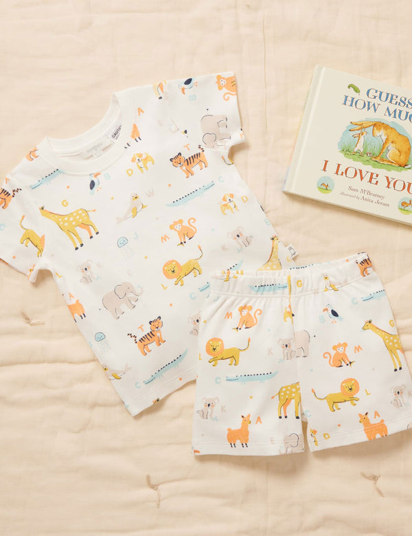 Matching Short PJ Set - Menagerie