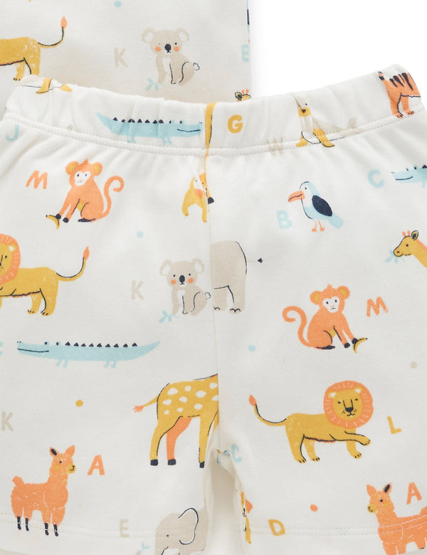 Matching Short PJ Set - Menagerie