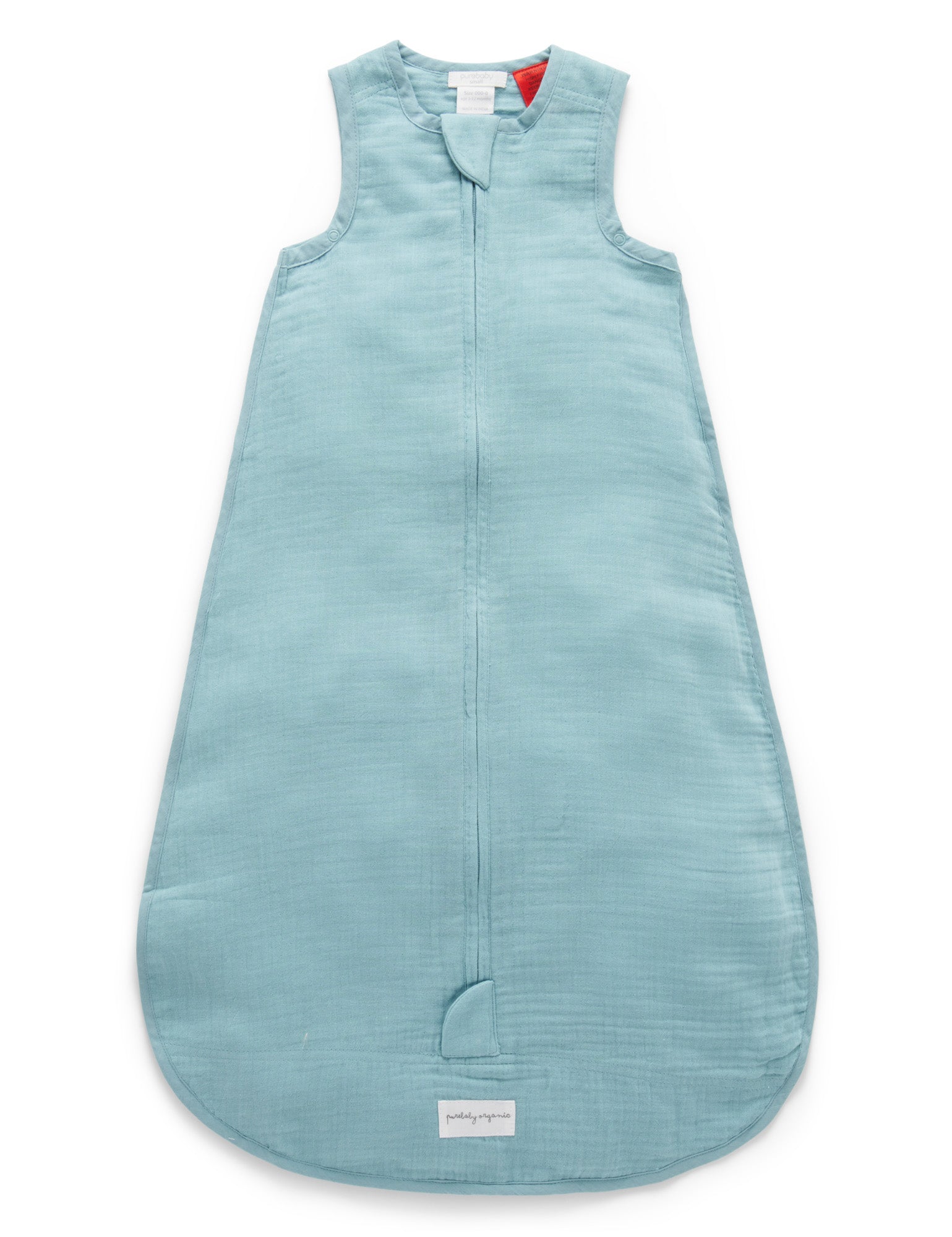 Crinkle Muslin Sleepbag - Sage