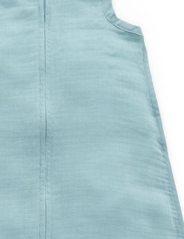 Crinkle Muslin Sleepbag - Sage