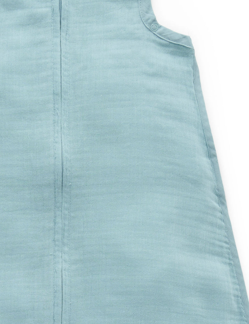 Crinkle Muslin Sleepbag - Sage