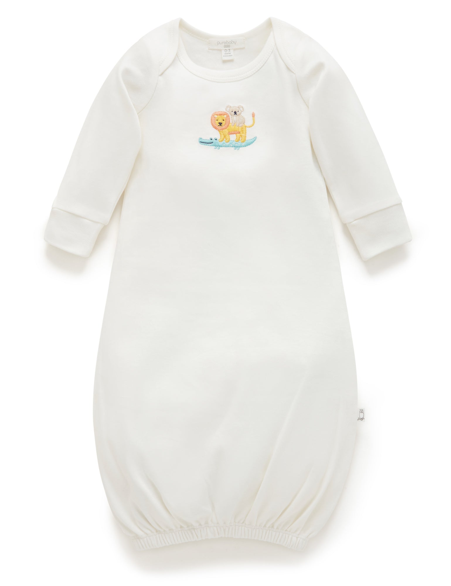 Embroidered Sleepsuit - Menagerie