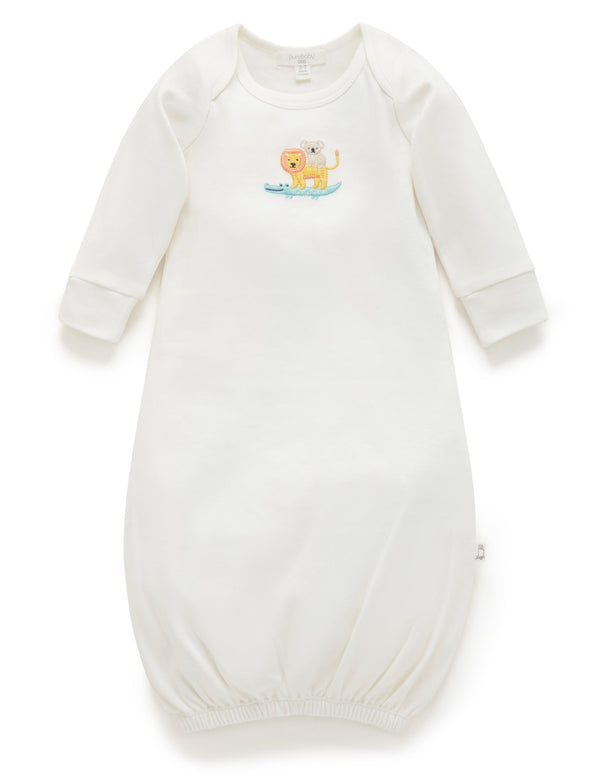 Embroidered Sleepsuit - Menagerie