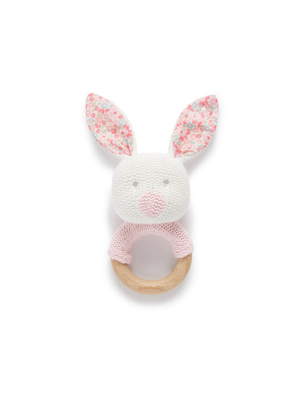 Bunny Rattle - PINK