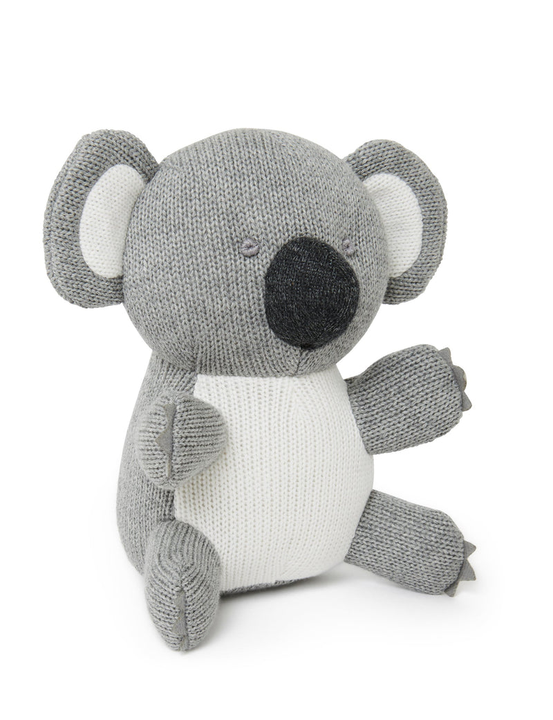 Knitted koala Toy - Grey
