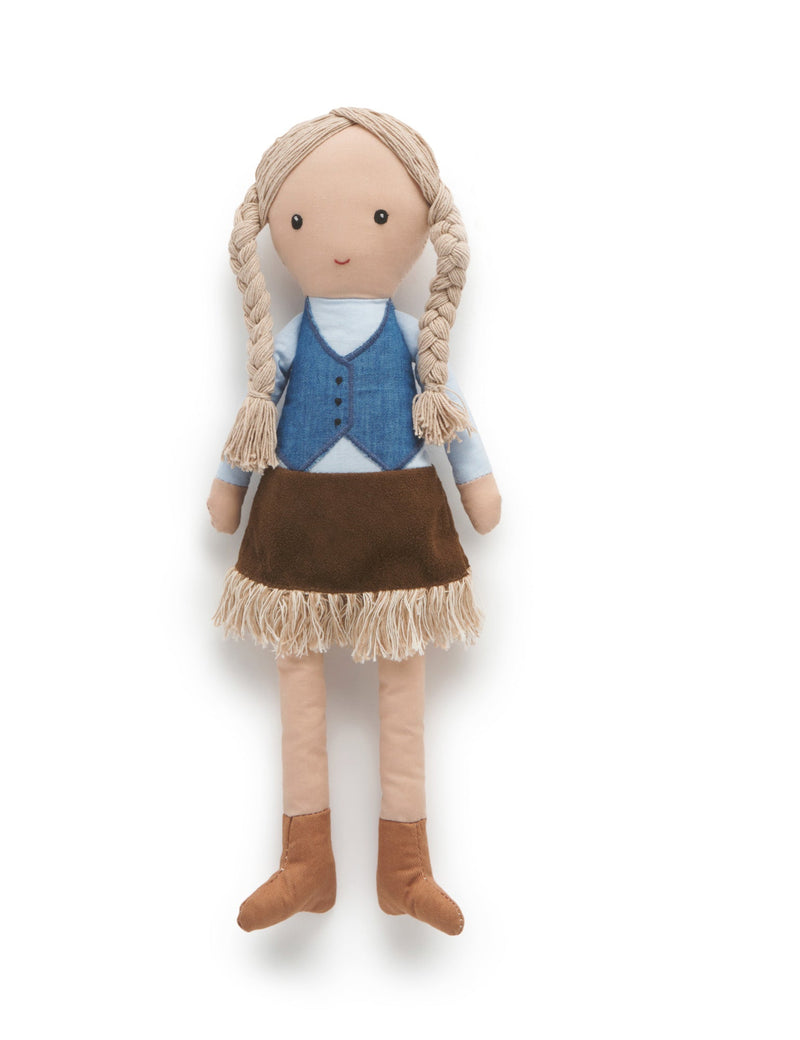 NH Farmer Fran Rag Doll - -