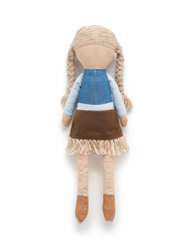 NH Farmer Fran Rag Doll - -