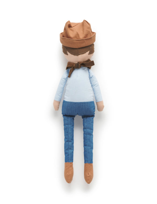 Farmer Fred Rag Doll  - -