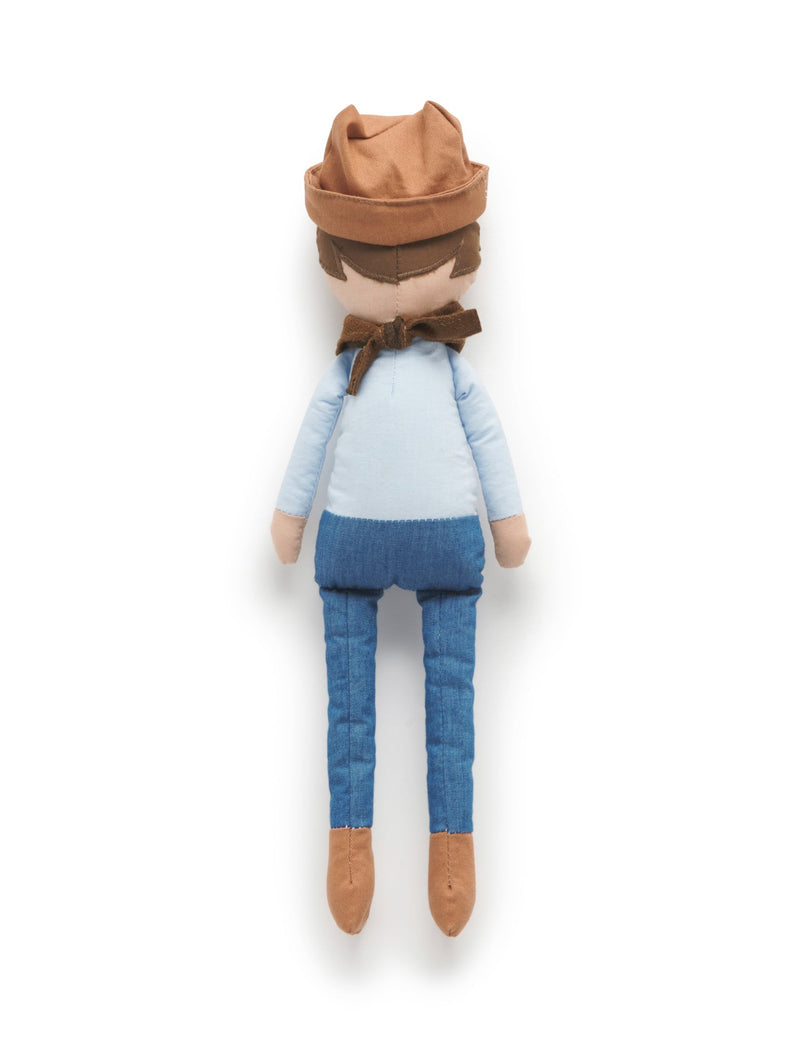 Farmer Fred Rag Doll  - -