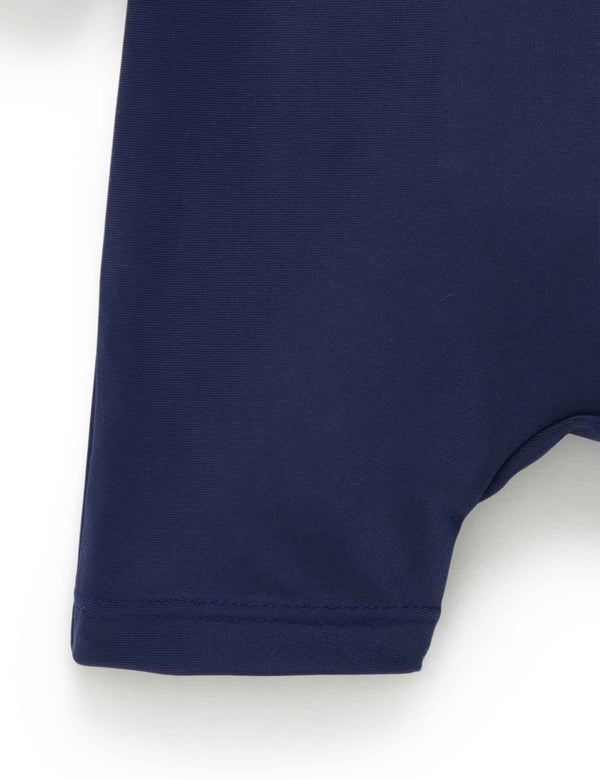 L/S Sunsuit - French navy