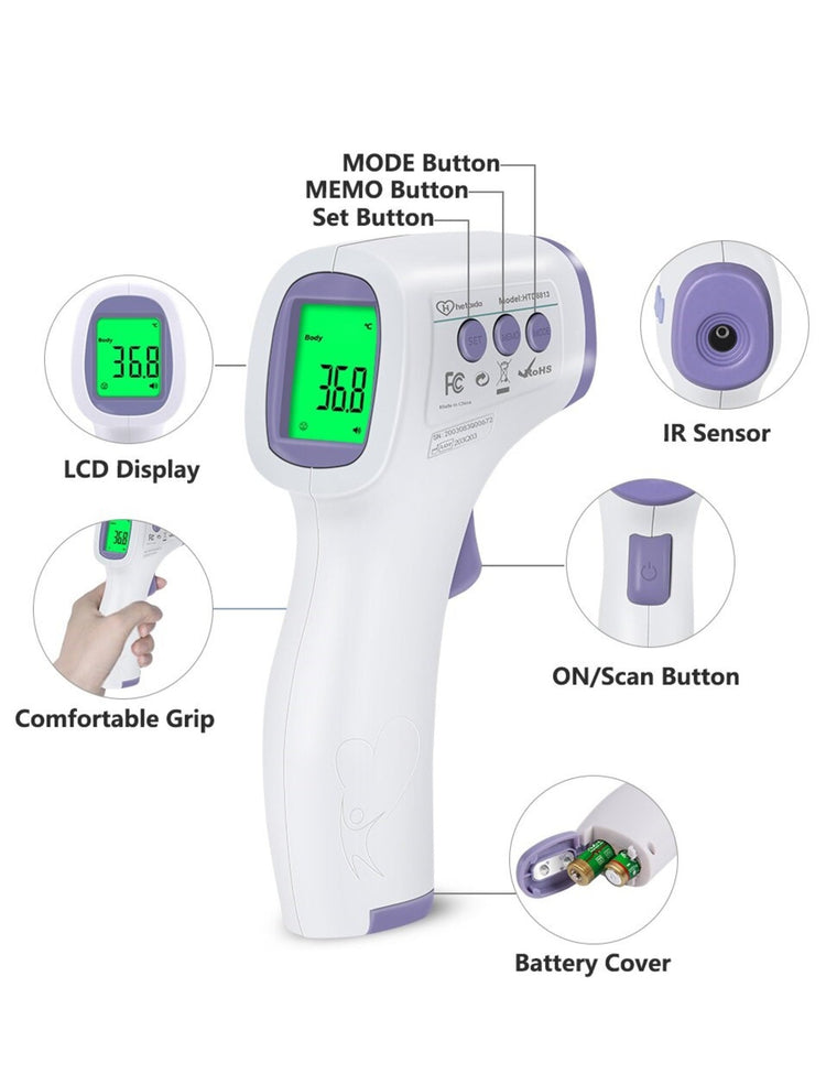 Non Contact Infrared Body Ther - White
