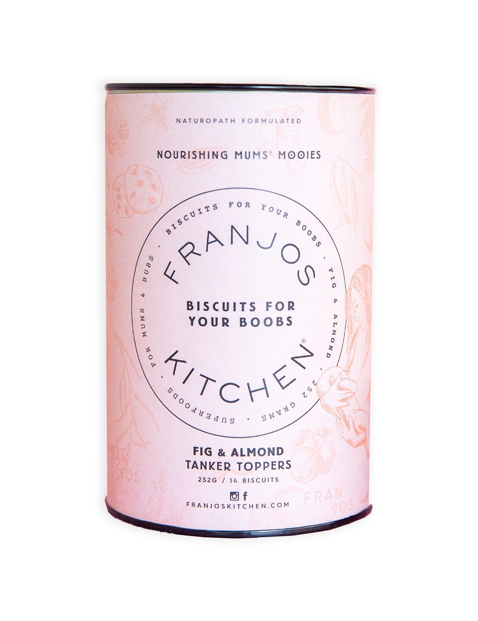 Franjo's Biscuits Fig Almond - -