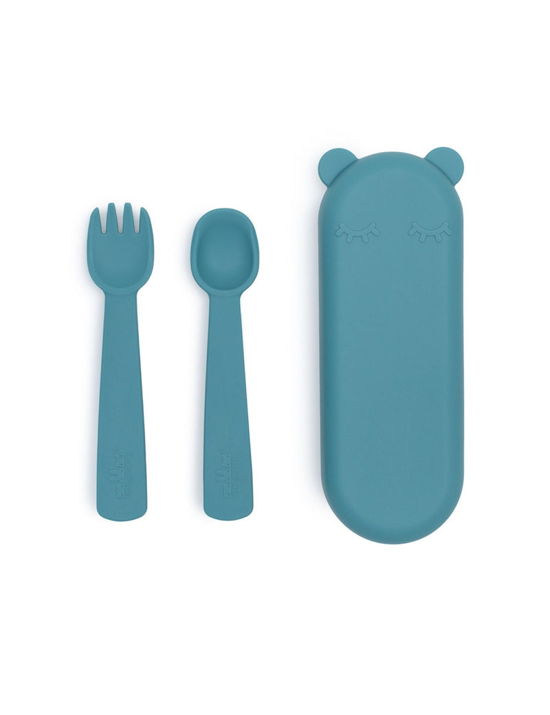 Foodie Fork & Spoon Set - Blue Dusk
