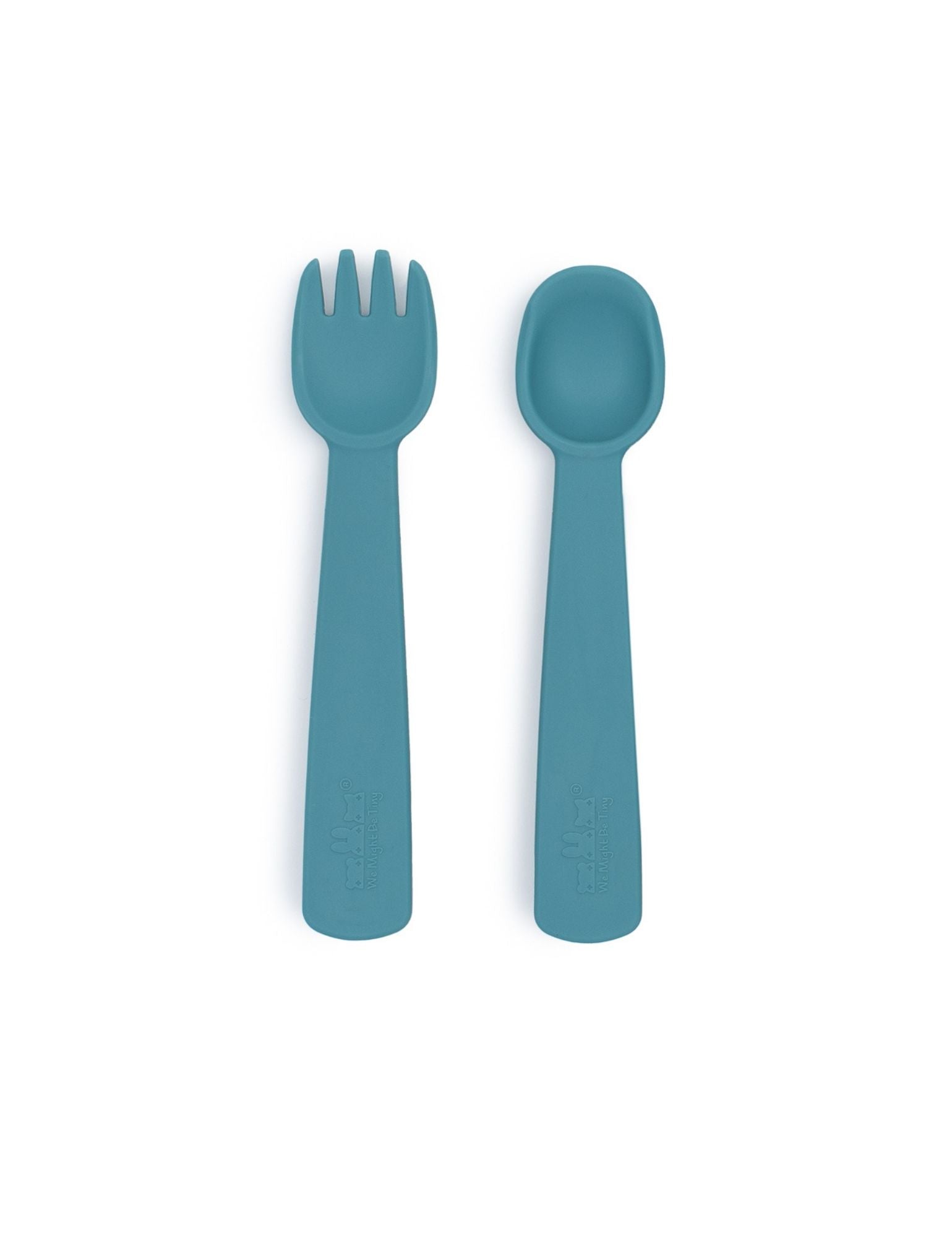 Foodie Fork & Spoon Set - Blue Dusk