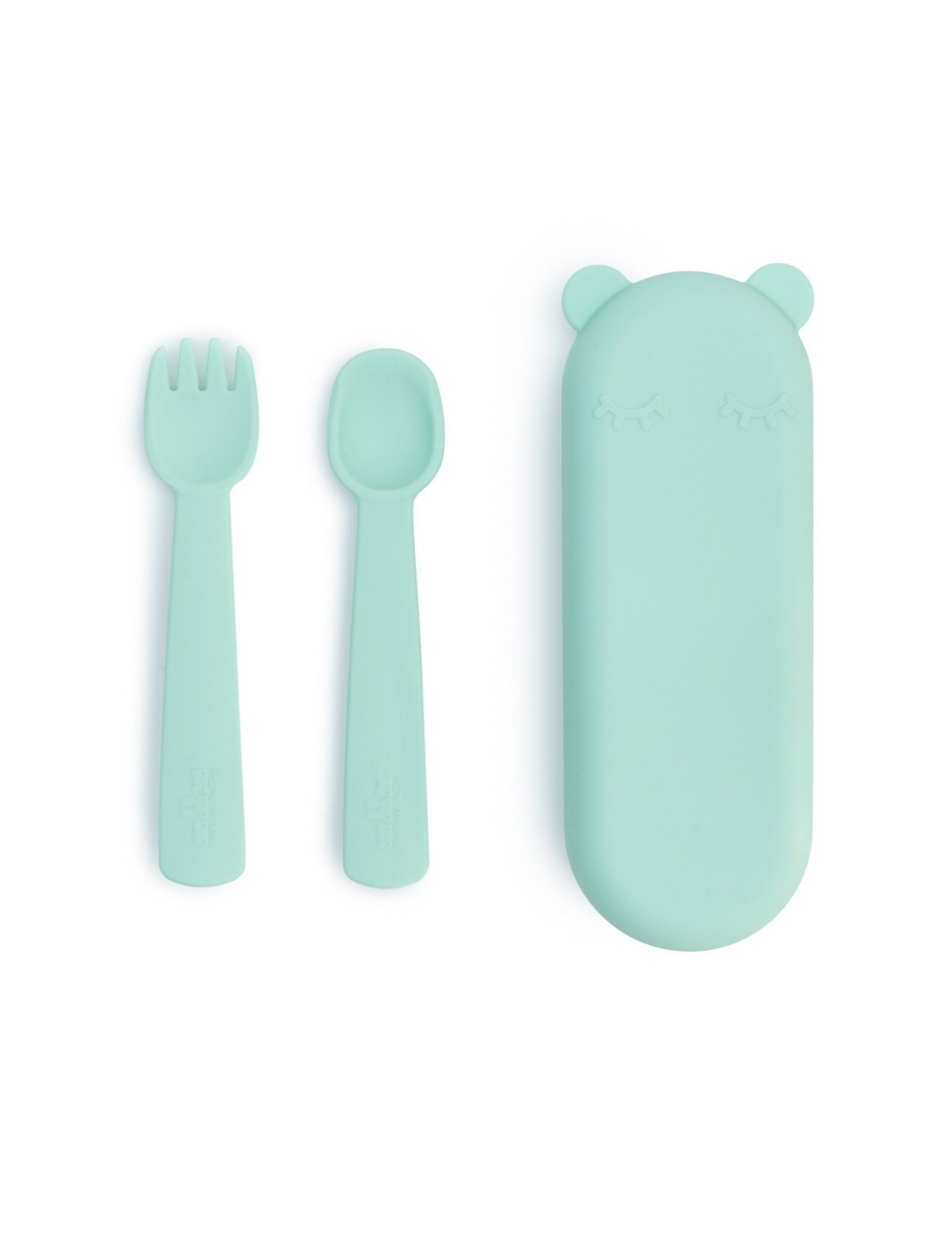 Foodie Fork & Spoon Set - Mint