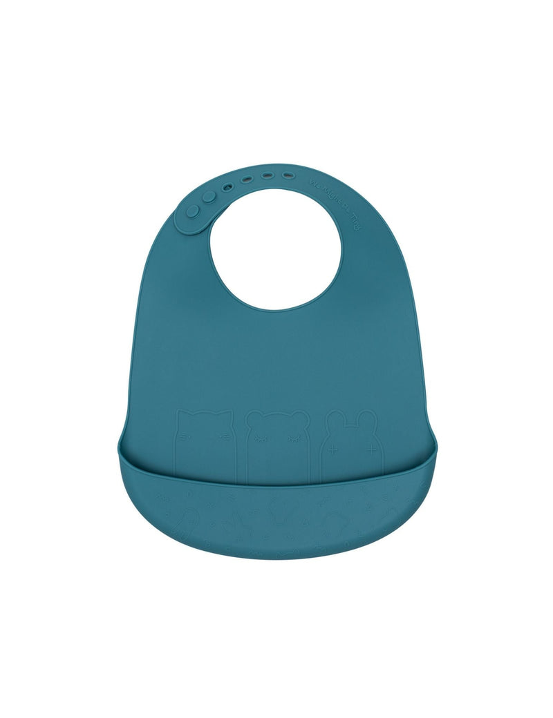 Catchie Bib 2pk - Blue Dusk