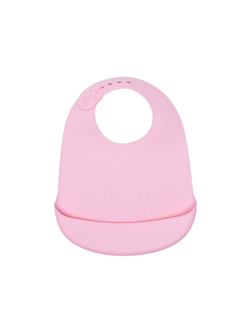 Catchie Bib 2pk - Dusty Rose